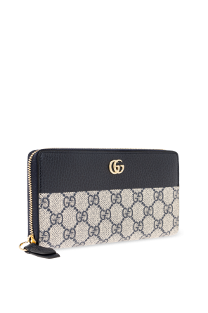 Gucci Wallet with logo-shaped appliqué