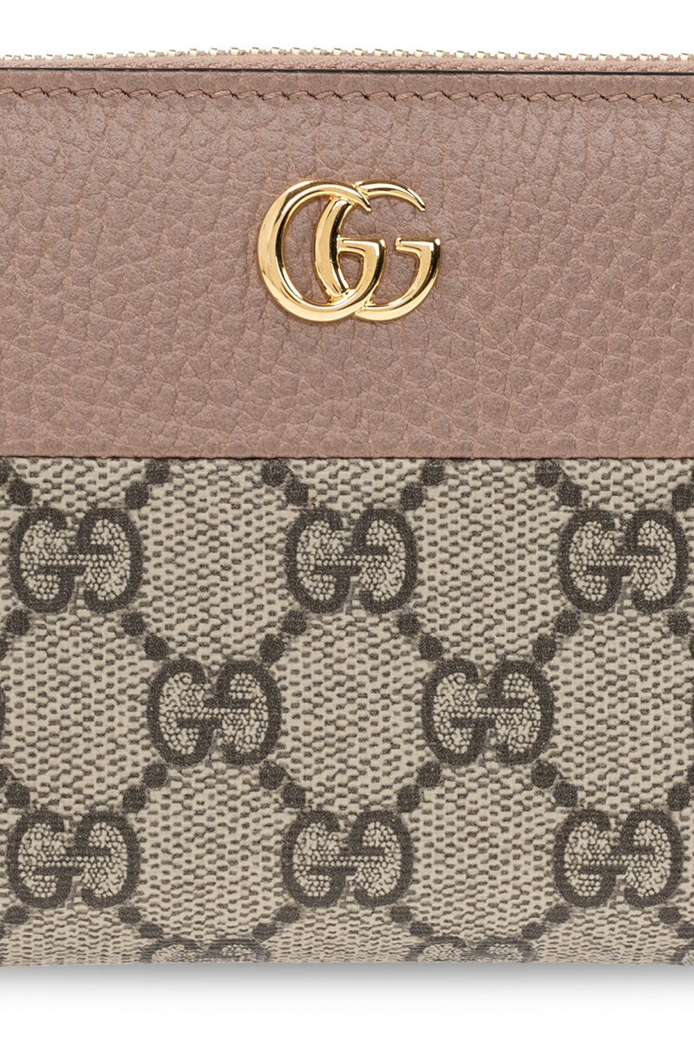 Gucci ‘GG Marmont’ wallet with seide