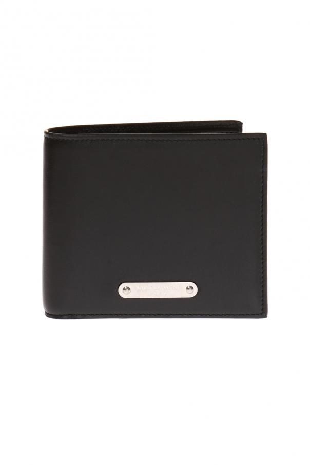 SAINT LAURENT Men's Bi-fold Wallet/Black