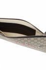 Gucci beige Snake motif clutch