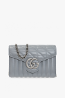 Gucci ‘GG Marmont’ wallet with chain