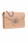 Gucci ‘GG Marmont’ wallet with chain