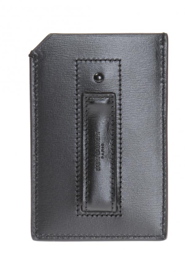 Grey Wallet with money clip Saint Laurent - Vitkac GB