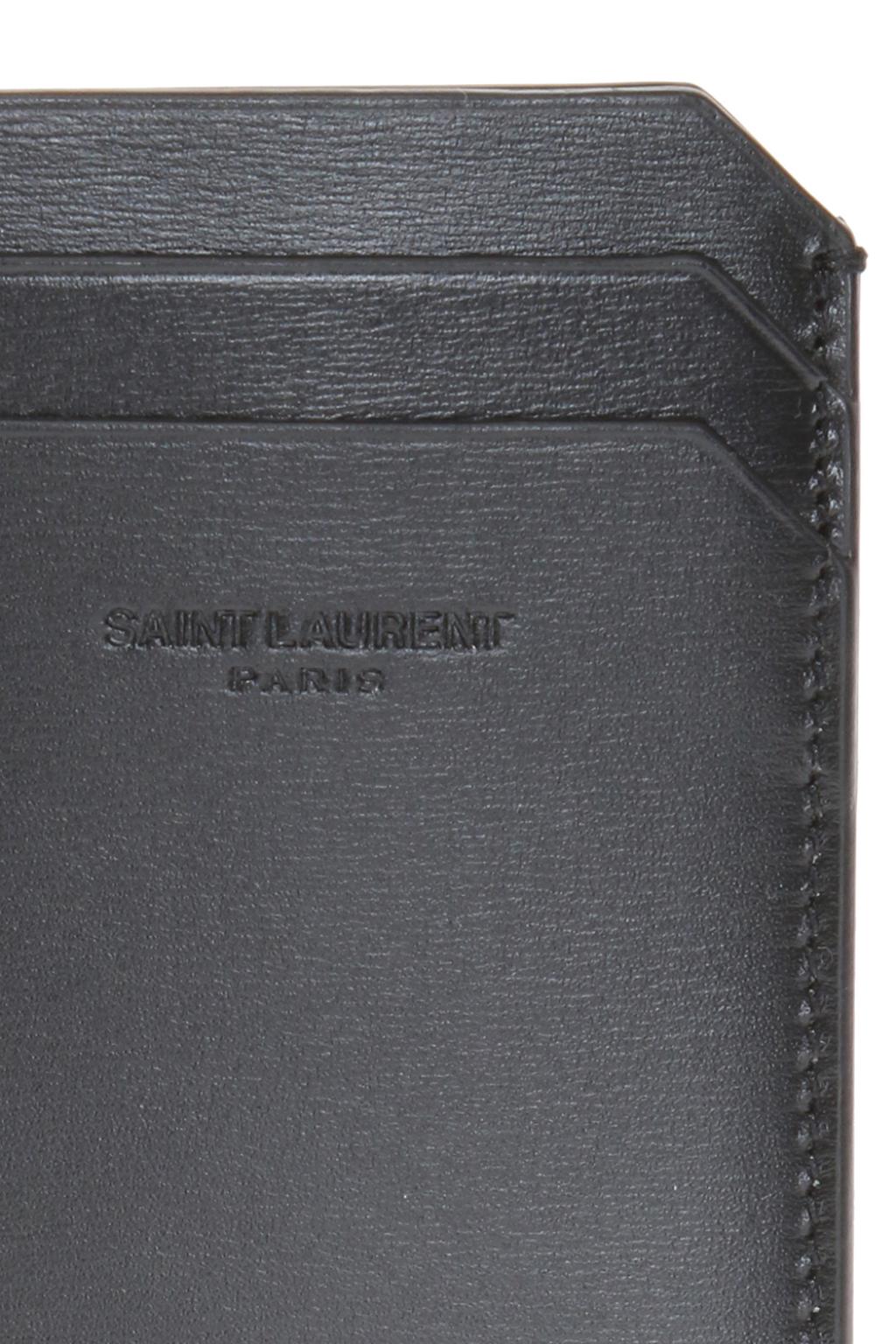 Grey Wallet with money clip Saint Laurent - Vitkac GB