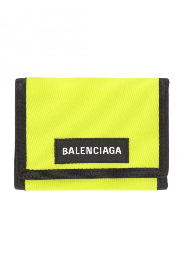 balenciaga velcro wallet