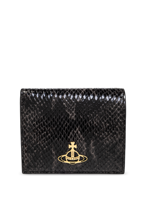 Vivienne Westwood Wallet with logo-shaped appliqué