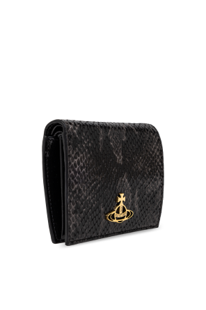 Vivienne Westwood Wallet with logo-shaped appliqué