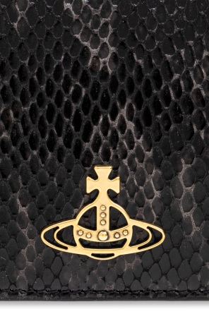 Vivienne Westwood Wallet with logo-shaped appliqué