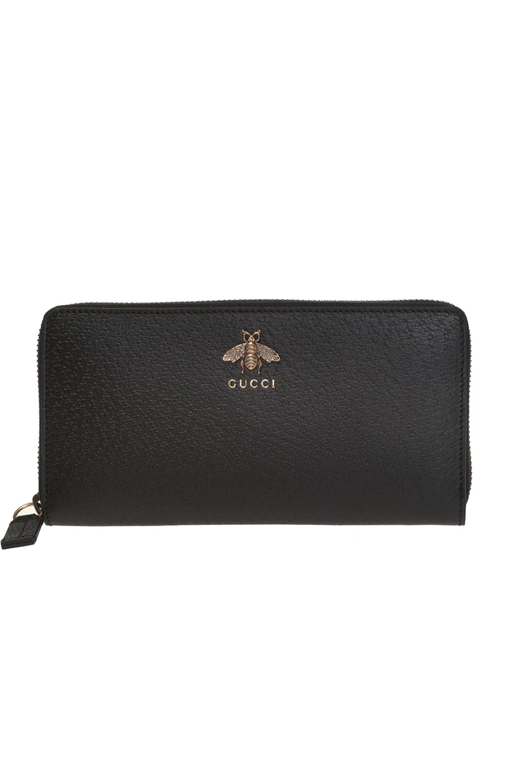 Black Wallet with logo and a bee motif Gucci - Vitkac GB