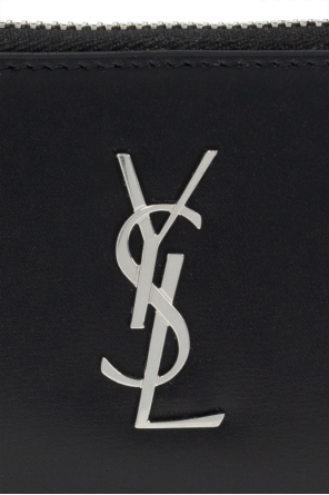 Saint Laurent Card case with logo