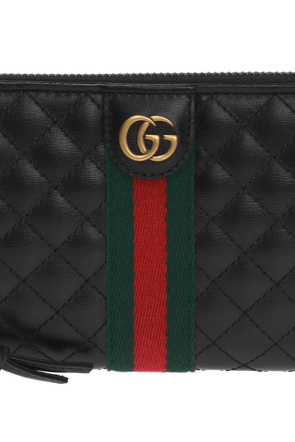 Gucci Web Stripe Quilted Wallet 536450 0YKBT 1060 2002017392954 - Handbags  - Jomashop