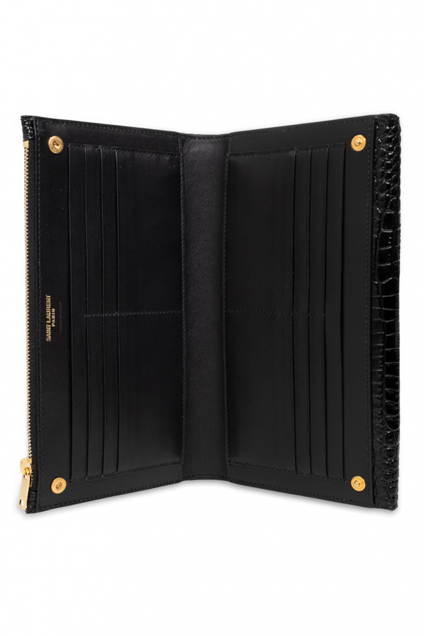 Saint Laurent ‘Uptown Large’ leather wallet