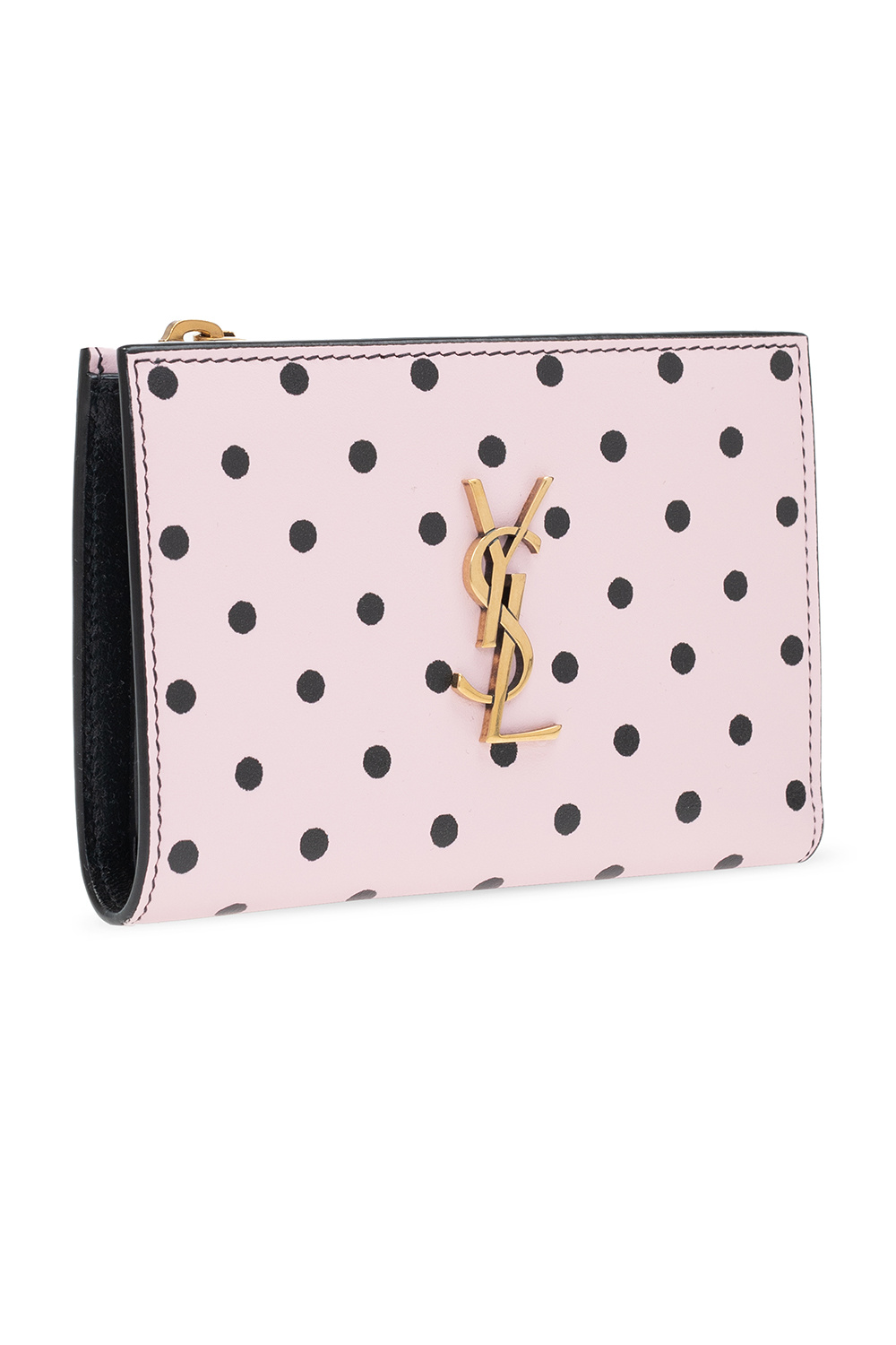 ysl polka dot wallet