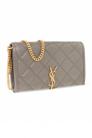 Saint Laurent ‘Becky’ wallet with chain