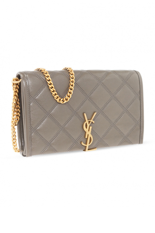 Saint Laurent ‘Becky’ wallet with chain