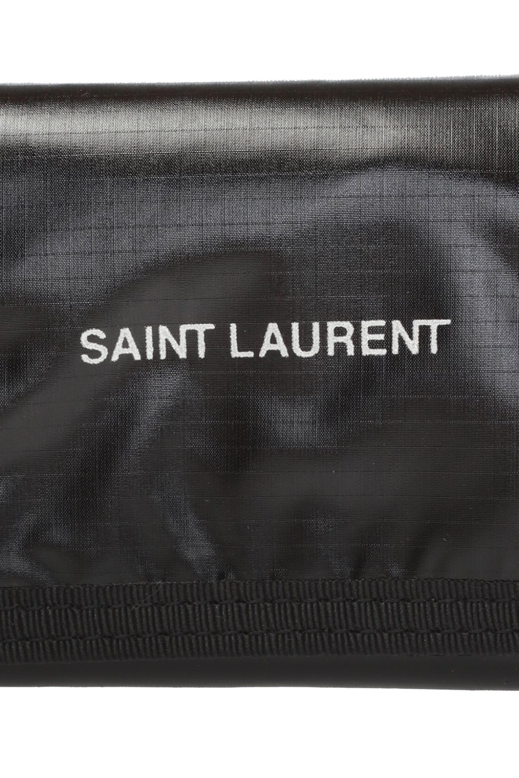 saint laurent velcro wallet