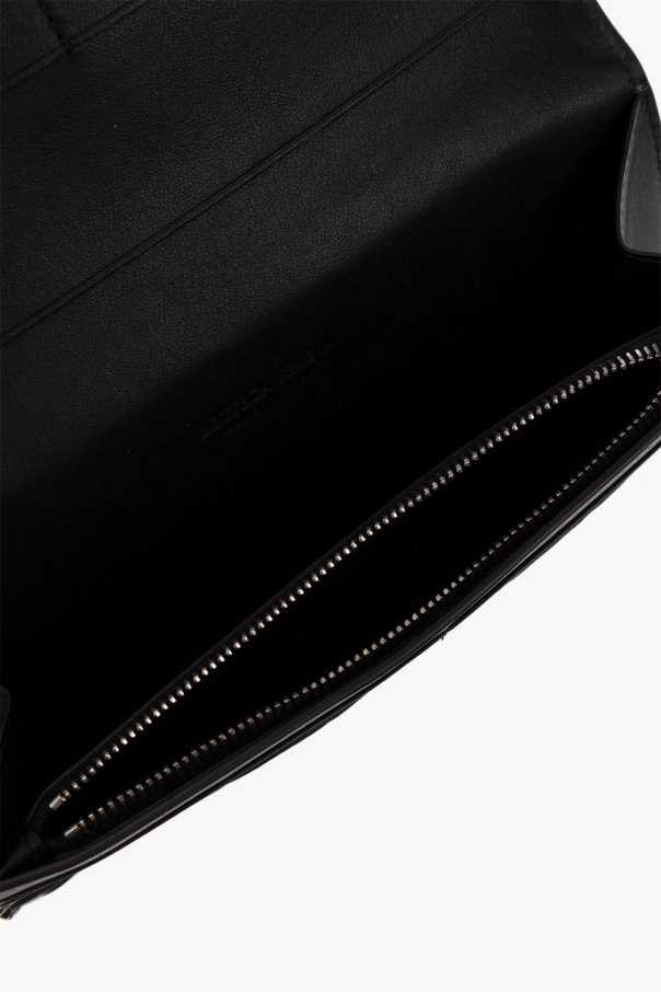 bottega zipp Veneta Leather wallet