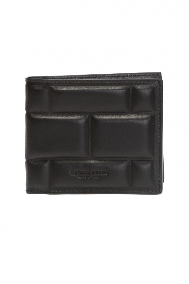 Bottega Veneta Składany portfel z logo