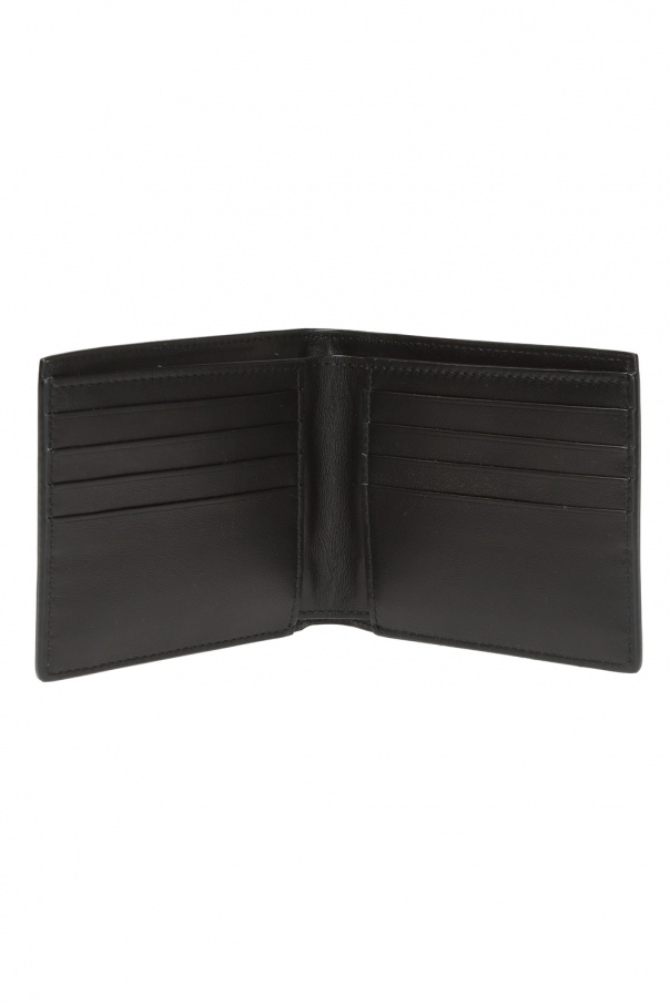 Bottega Veneta Składany portfel z logo
