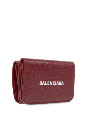 Balenciaga Skórzany portfel z logo