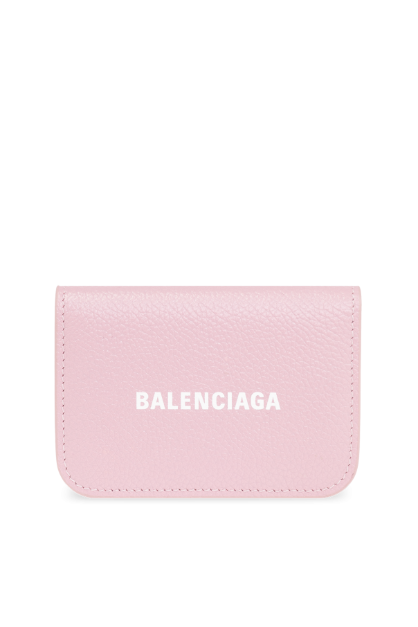 Balenciaga Leather wallet with logo