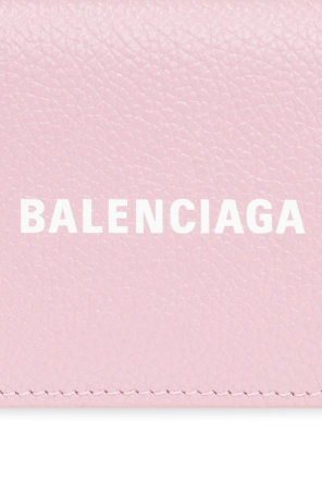 Balenciaga Leather wallet with logo