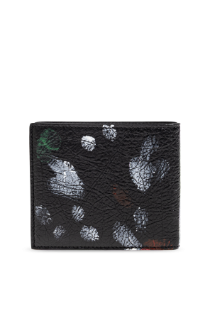 Balenciaga Cartera de cuero con logo