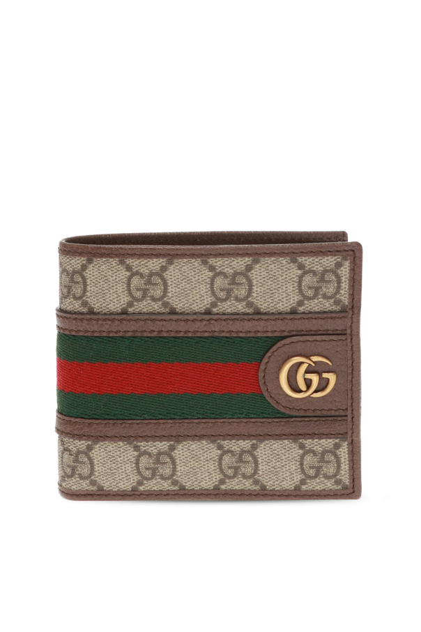 Gucci Bifold wallet with ‘Web’ motif