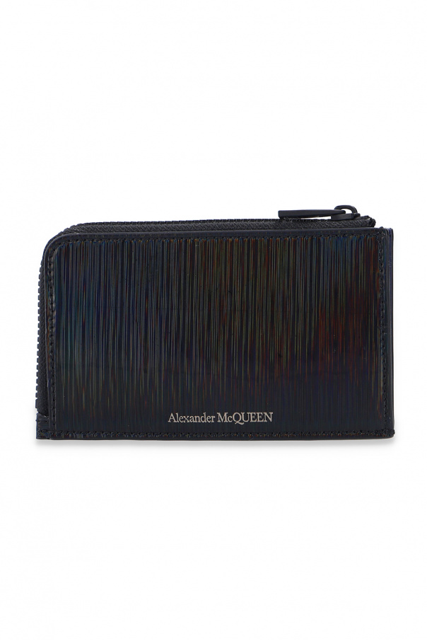 Alexander McQueen Card case with logo