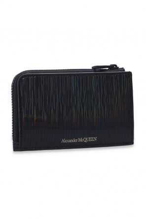 Alexander McQueen Card case with logo