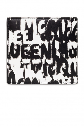 Alexander McQueen Folding wallet with logo
