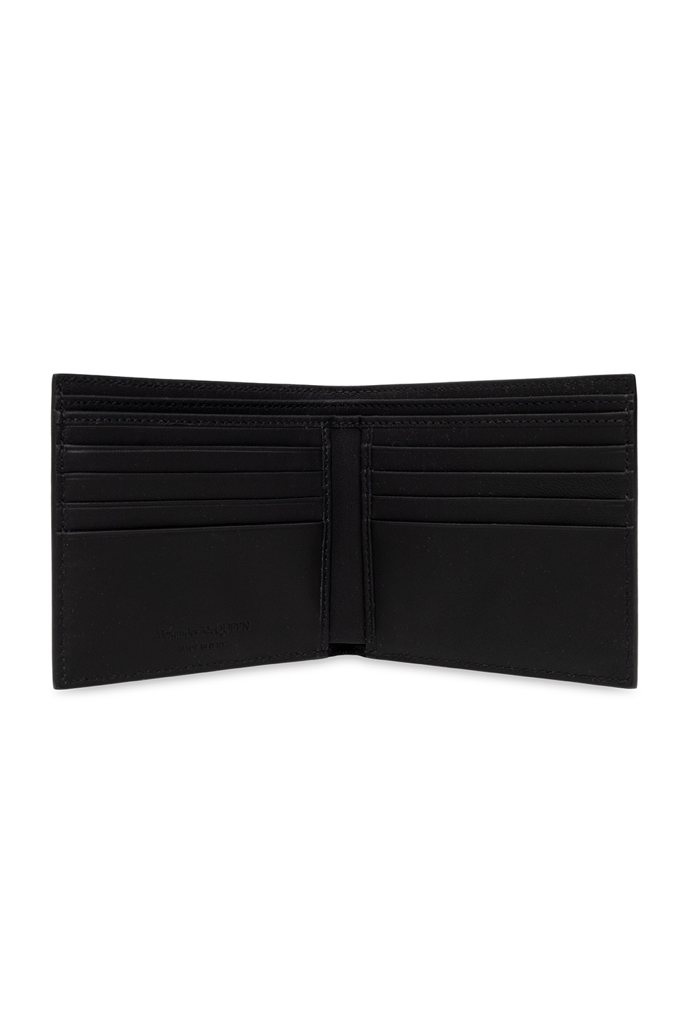 Alexander McQueen Folding wallet with logo