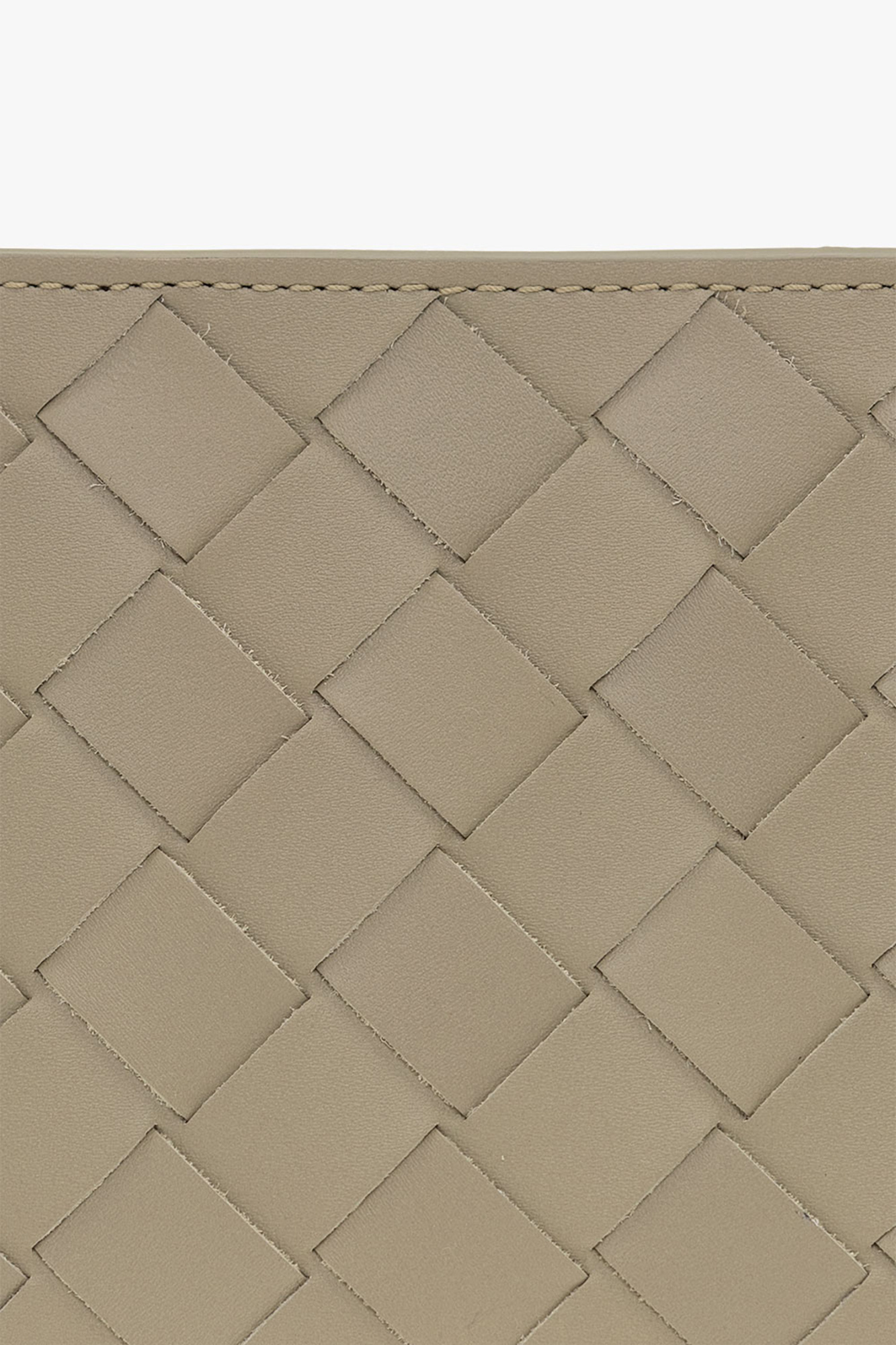 bottega more Veneta Leather wallet with ‘Intrecciato’ weave