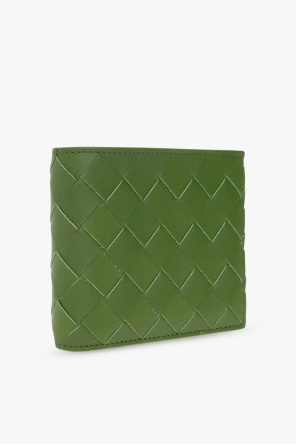 bottega Shirts Veneta Leather wallet with ‘Intrecciato’ weave