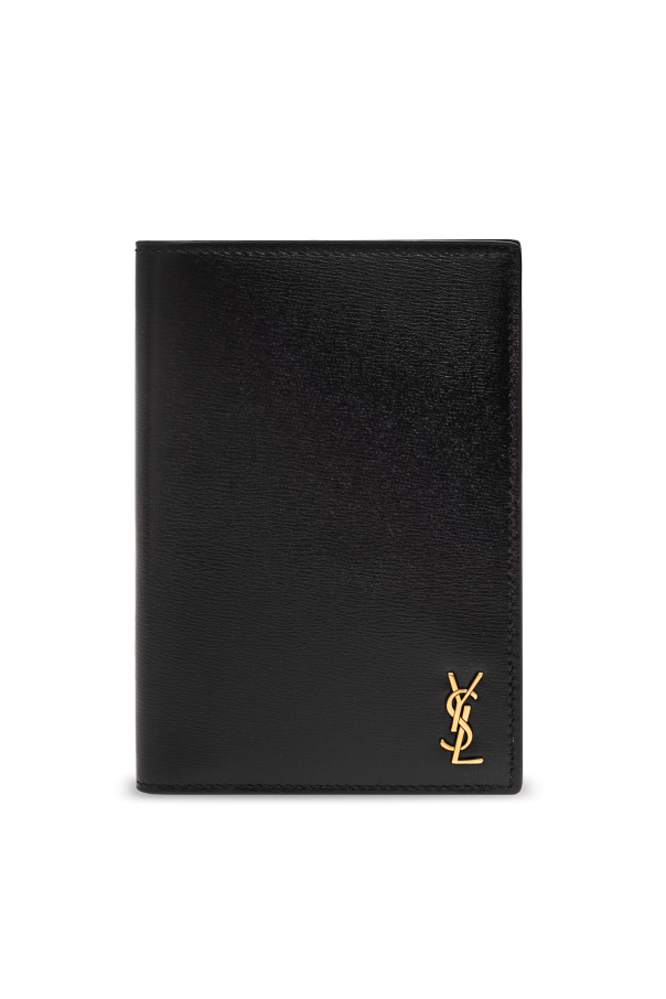 Leather wallet with logo od Saint Laurent