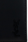 Saint Laurent Leather passport holder