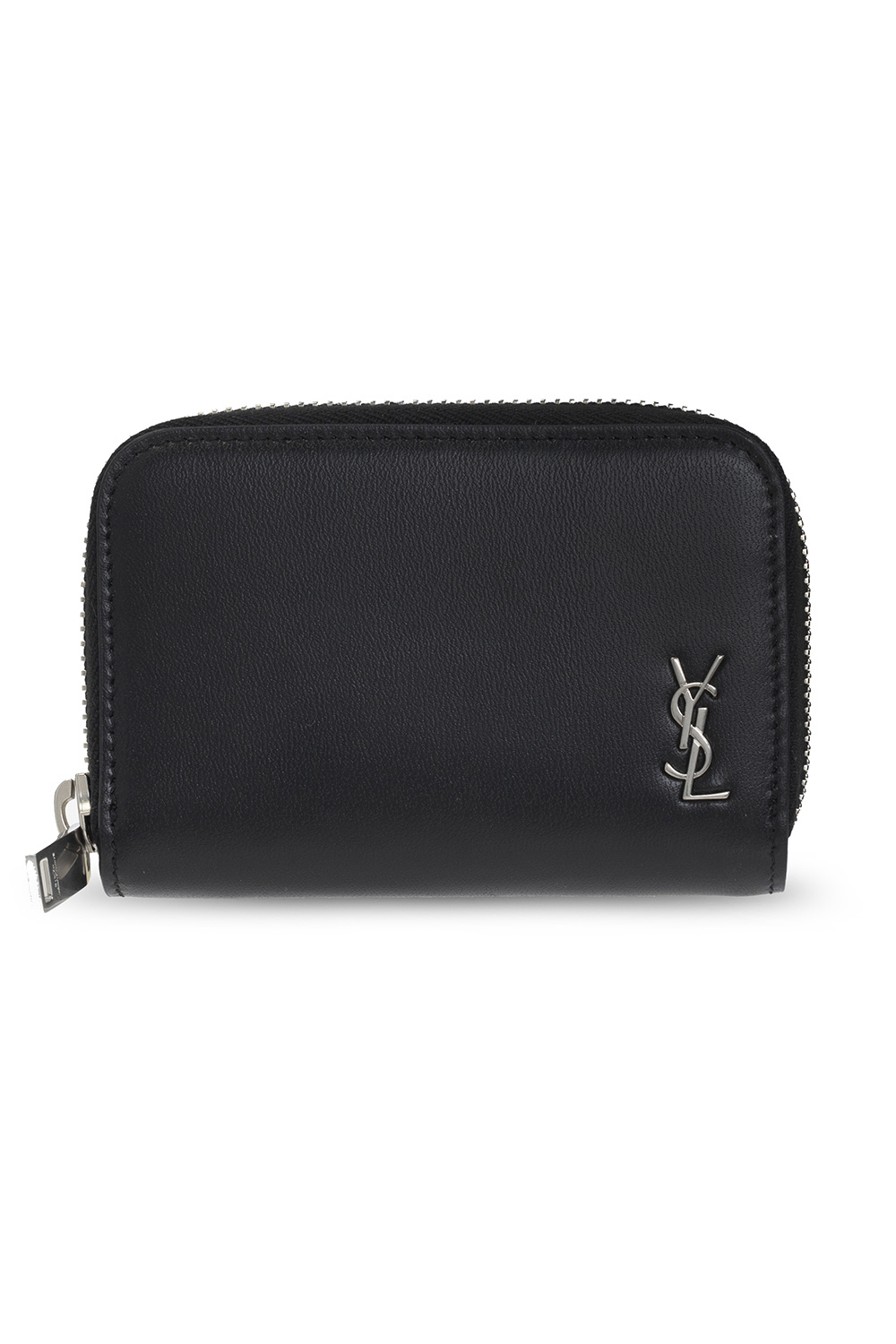 Saint Laurent Leather wallet with logo