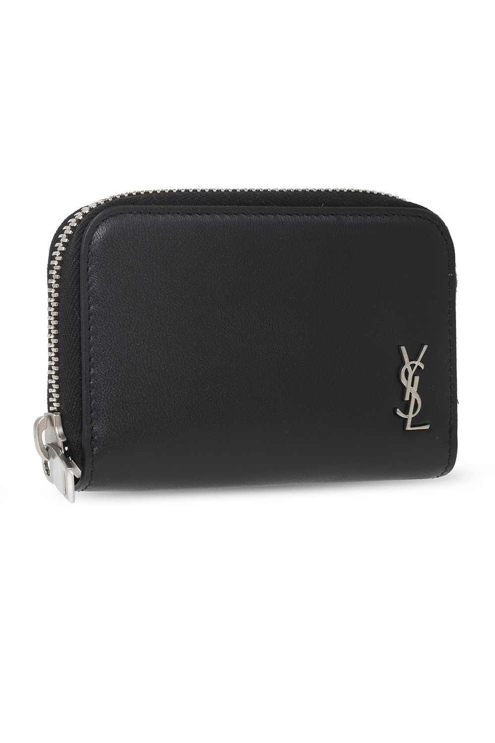 Saint Laurent Leather wallet with logo