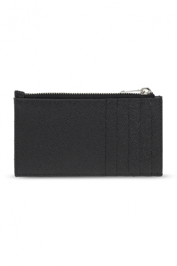 Saint Laurent Card case with logo