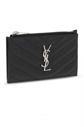 Saint Laurent Card case with logo