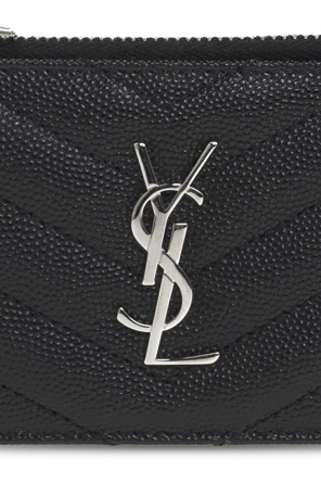 Saint Laurent Card case with logo