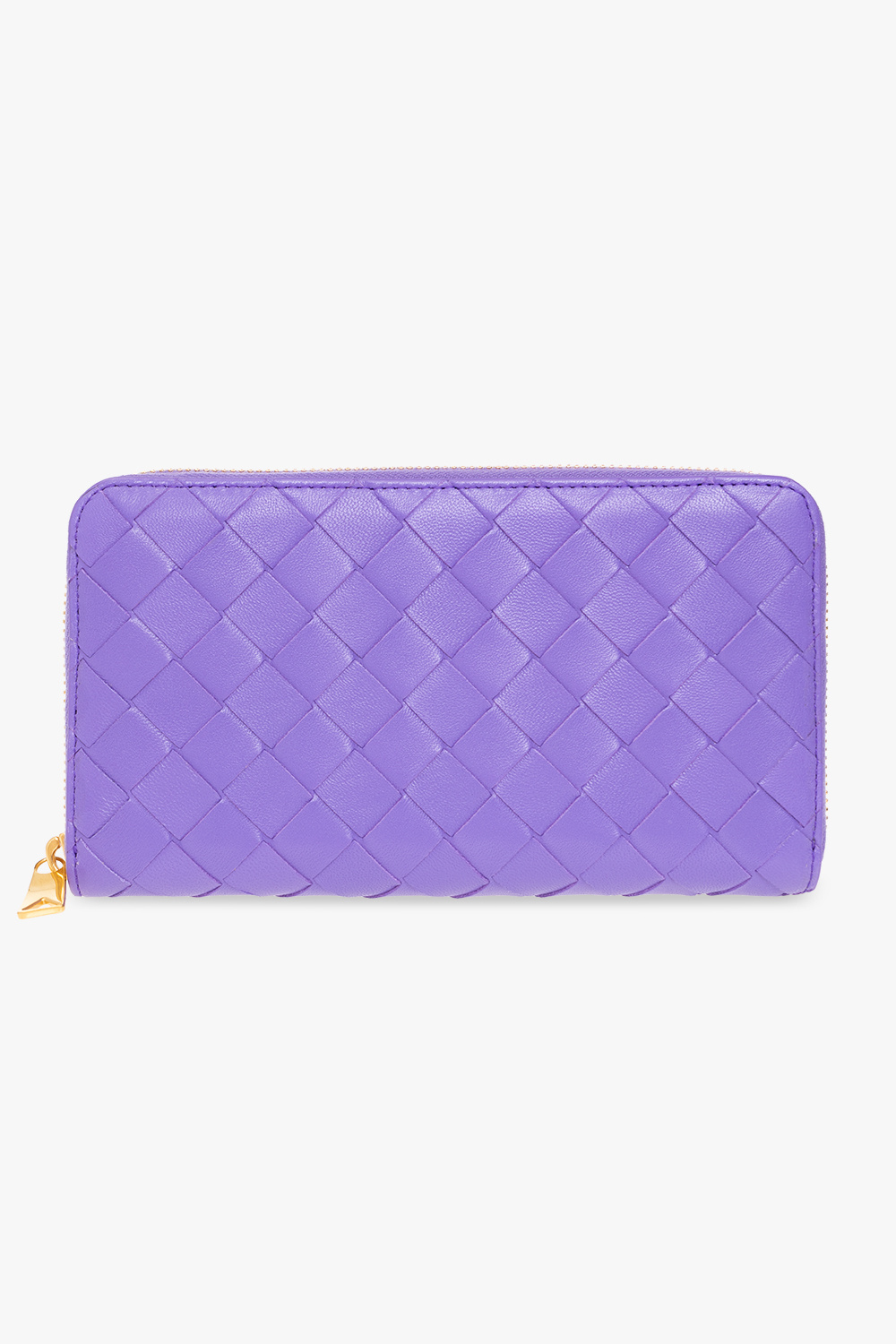 bottega All Veneta Leather wallet with ‘Intrecciato’ weave