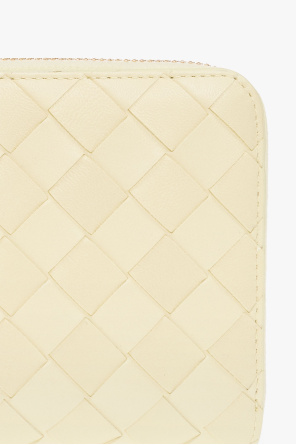 Bottega marr Veneta Leather wallet with ‘Intrecciato’ weave