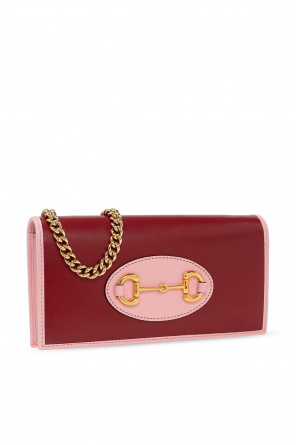 Gucci ‘Horsebit 1955’ wallet with chain