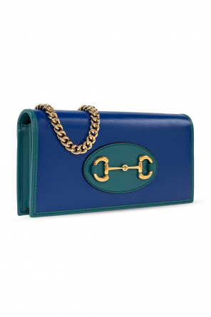 Gucci ‘Horsebit 1955’ wallet with chain