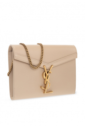 Saint Laurent Beige Leather Cassandra Wallet on Chain Saint Laurent Paris