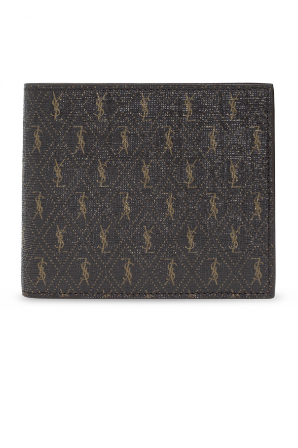 Saint Laurent Folded wallet with a monogram