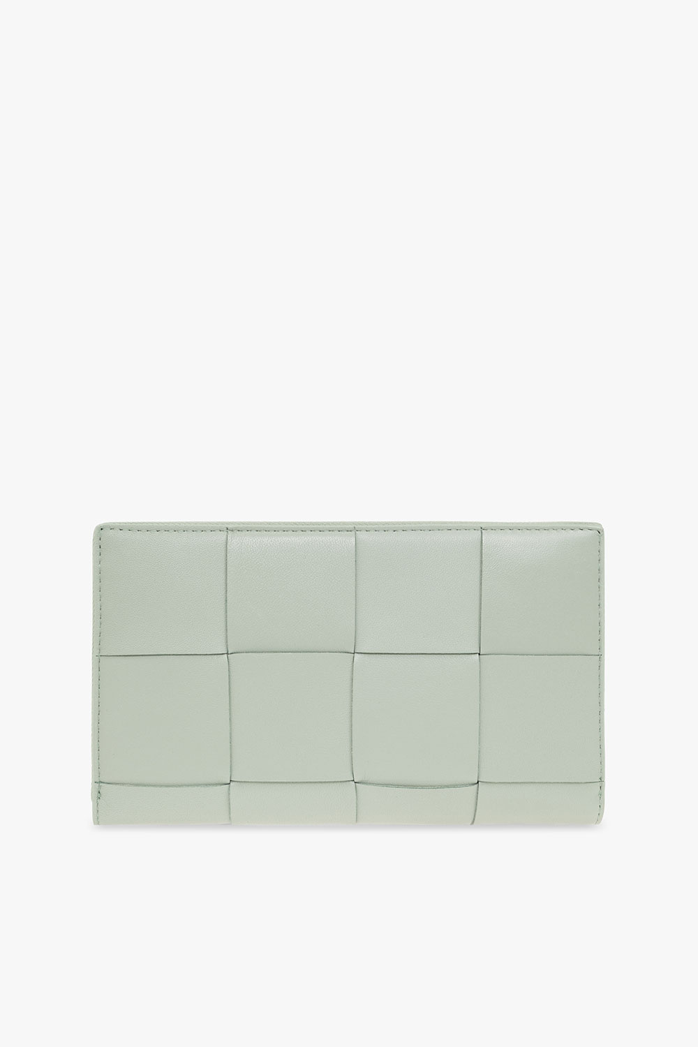 Bottega Veneta Leather wallet with ‘Intreccio’ weave