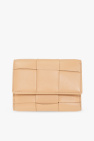 woman bottega veneta wallets leather mini wallet