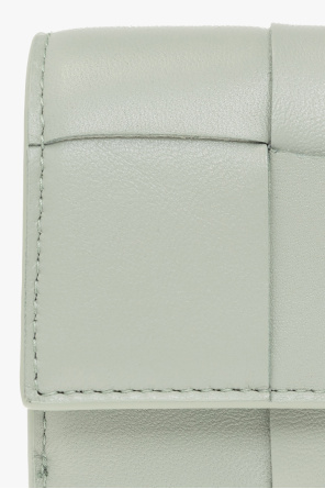Bottega Veneta Leather wallet with ‘Intreccio’ weave